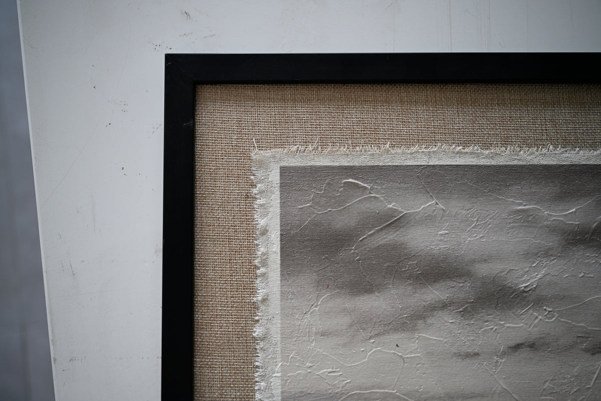 Vintage grassland landscape framed wall art, image 4 of 5