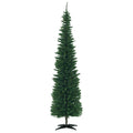 Slim green pencil Christmas tree, 7 ft, image 1 of 4