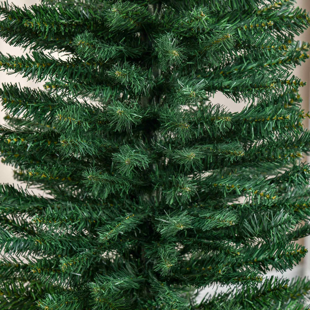 Slim green pencil Christmas tree, 7 ft, image 3 of 4