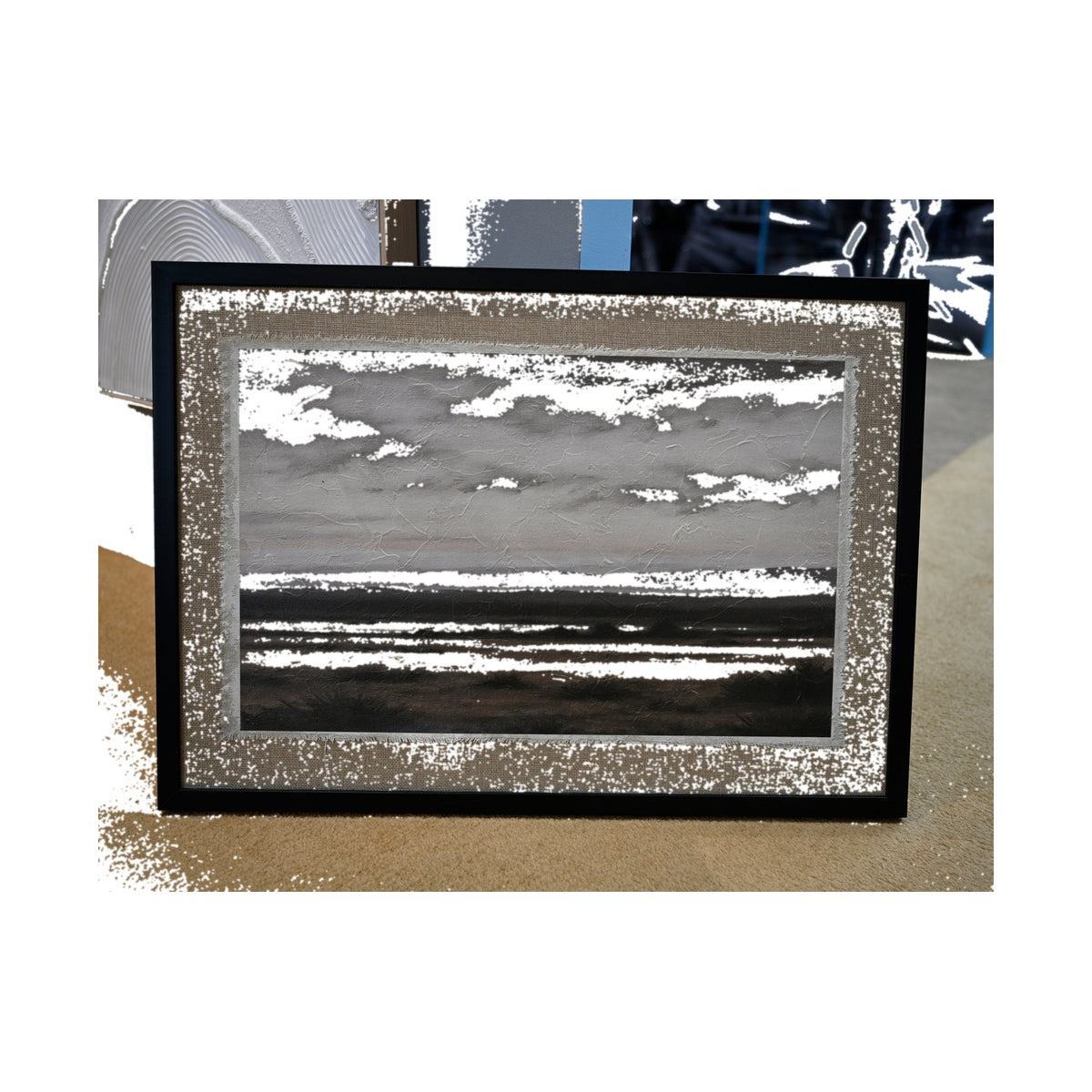 Vintage Grassland Landscape Framed Art, 20 x 28 in